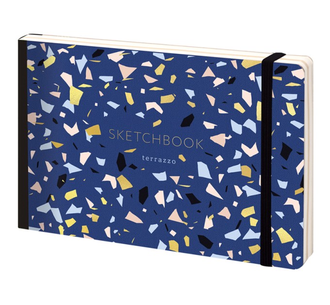 Альбом-планшет для рисования, А5, 80 л., «Italia terrazzo» SB5w_32043