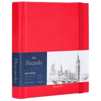 Скетчбук 40 л., 120х120 мм, на резинке, Finenolo C287