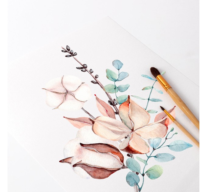 Альбом-планшет для акварели, 245х345 мм, 10 л., 25% хлопок, итальянская бумага 105911