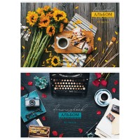 Альбом для рисования А4, 40 л., на скрепке, «Стиль. Drawing book» А40_26268