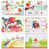 Альбом для рисования A4, 40 л., склейка