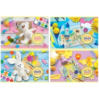 Альбом для рисования А4, 8 л., «Игрушки», на скрепке АР4ск8 9107