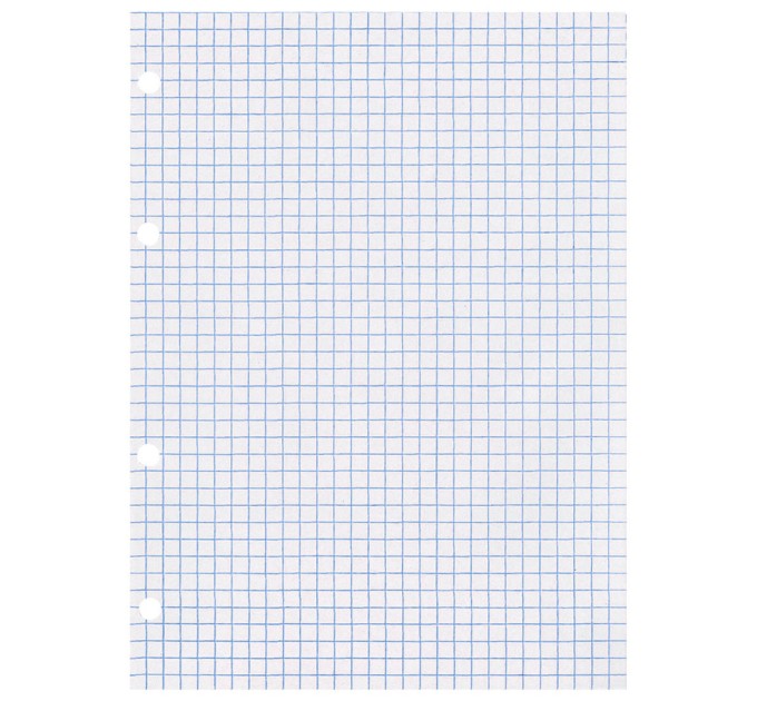 Сменный блок A5, 120 л., клетка, белый 403260