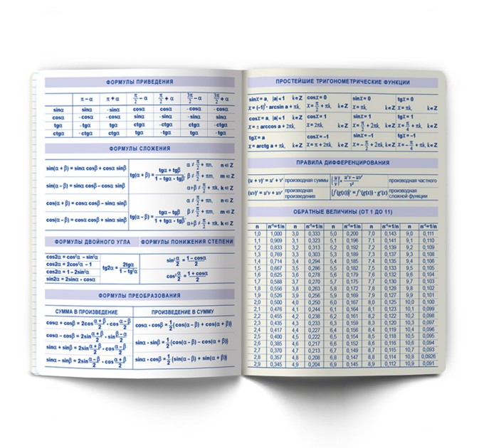 Тетрадь предметная А5, 48 л., клетка, «Линия успеха» Алгебра 48ТПСК5_126_2_1