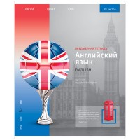 Тетрадь предметная A5, 48 л., клетка, «Новый взгляд!», Английский язык, ВД-ЛАК Тп48к_35035 Тетрадь предметная A5, 48 л., клетка, «Новый взгляд!», Английский язык, ВД-ЛАК Тп48к_35035