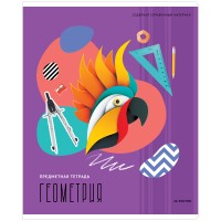 Тетрадь предметная A5, 48 л., клетка, «Калейдоскоп», Геометрия, ВД-лак Тп48к_34993 Тетрадь предметная A5, 48 л., клетка, «Калейдоскоп», Геометрия, ВД-лак Тп48к_34993