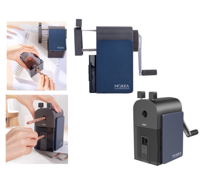 Точилка механическая 2 отверстия, «MOKKA», Deli R10234