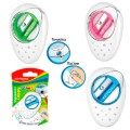 Точилка одинарная с ластиком, в блистере, Cappy KR971288