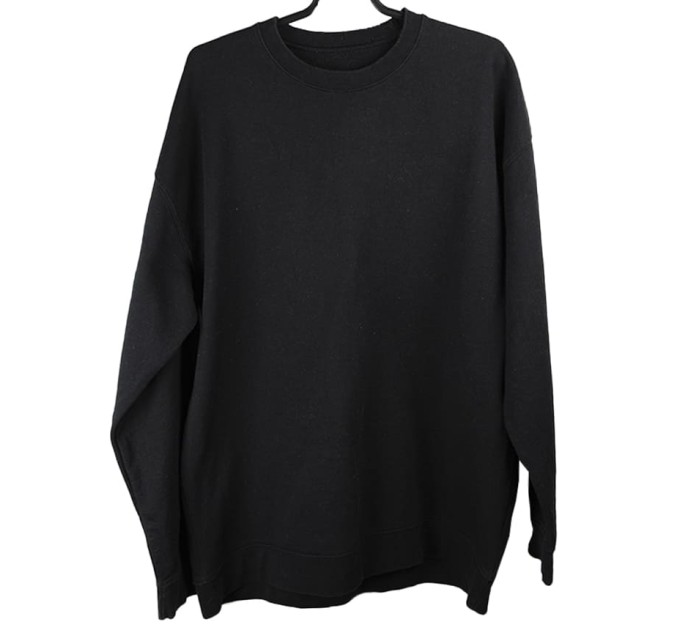 Свитшот мужской черный