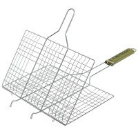 Решетка-гриль BOYSCOUT для 6 порций блюд, картонный веер в подарок 61313