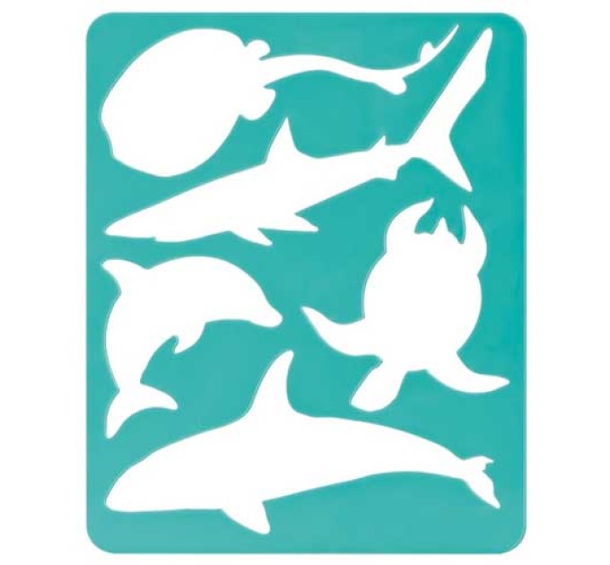 Трафарет «Морские обитатели» 94тт