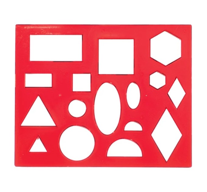 Трафарет «Геометрические фигуры №1» 12С836-08