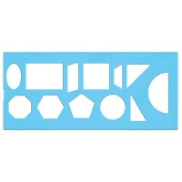 Трафарет ГЕОМЕТРИЧЕСКИЕ ФИГУРЫ 11тт