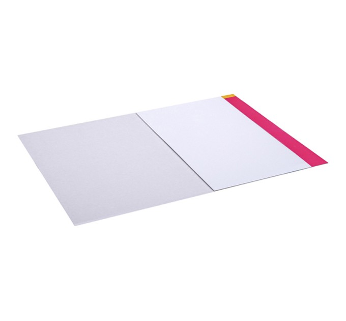 Картон белый А4, 8 л., мелованный, в папке Нк8б_001 / 152941