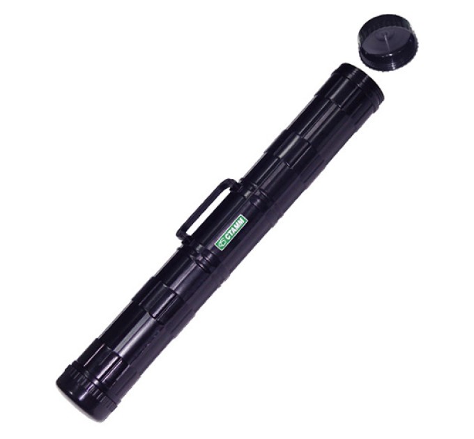 Тубус D90мм L700мм с ручкой черный 21пт