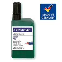 Тушь 22 мл, зеленая, Mars matic 745-5 Тушь 22 мл, зеленая, Mars matic 745-5