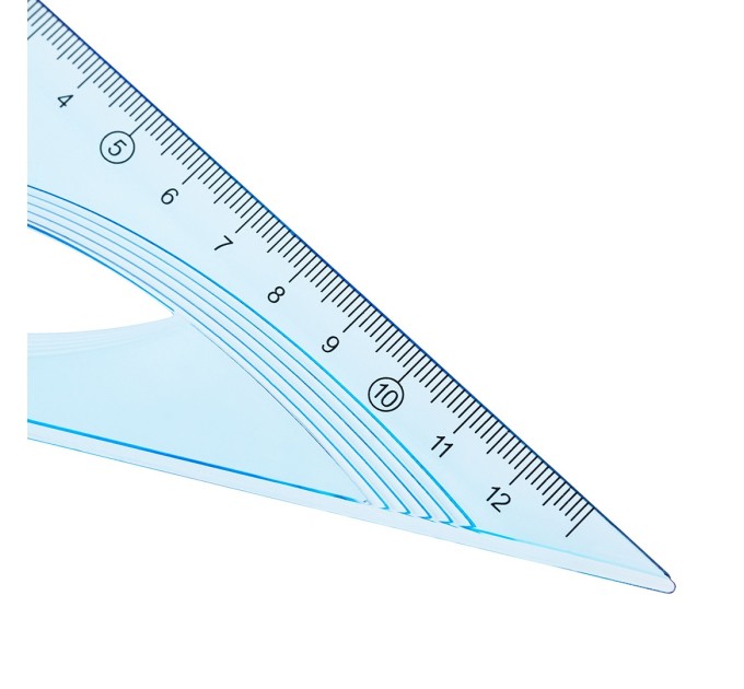 Треугольник 12 см (45х45х90), в блистере H14