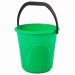 Ведро пластиковое пищевое, зеленое, мерная шкала, 10 л 603893