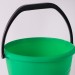 Ведро пластиковое пищевое, зеленое, мерная шкала, 10 л 603893