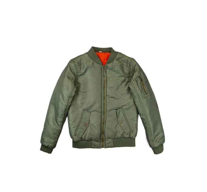 Бомбер утепленный для мальчика