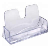 Подставка для визиток прозрачная 01вт Подставка для визиток прозрачная 01вт