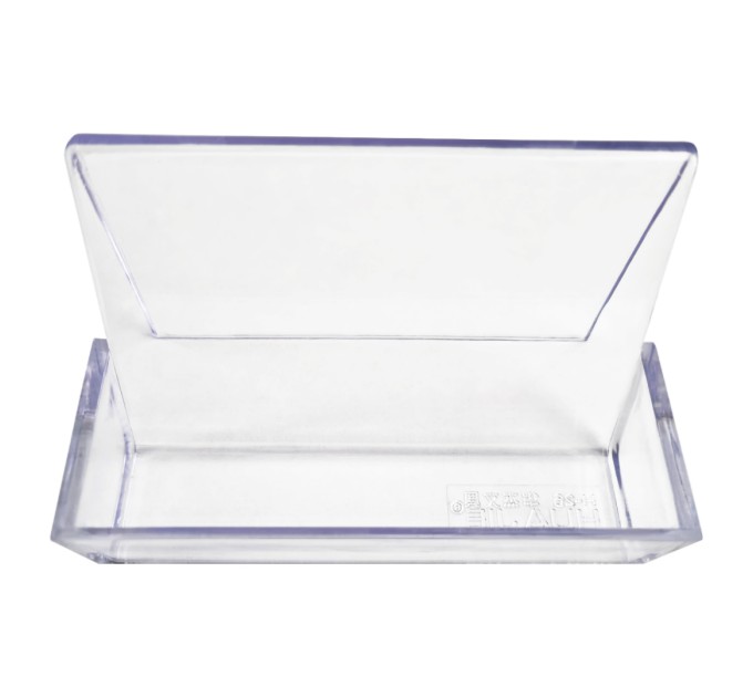 Подставка для визиток прозрачная H26