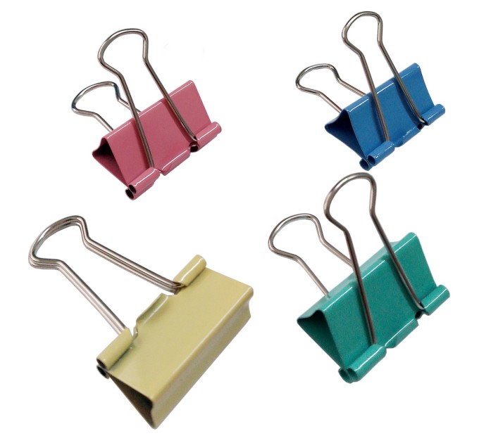 Зажим 51 мм, цветной FCZ51