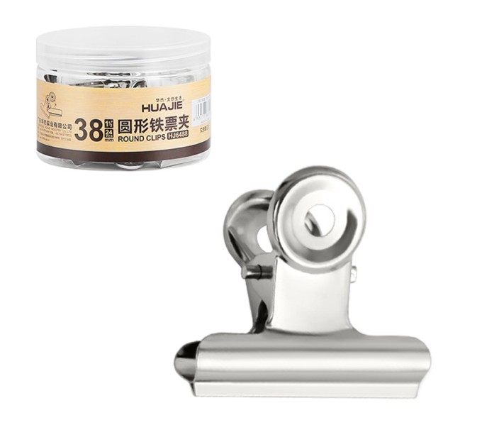 Зажим 38 мм, мощный, 24 шт/уп HJ6488