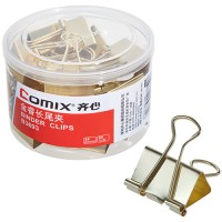 Зажим 32 мм, золото В3693