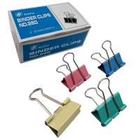 Зажим 51 мм, цветной, 12 шт/уп FCZ51