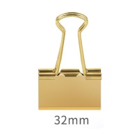 Зажим 32 мм, золото H9888
