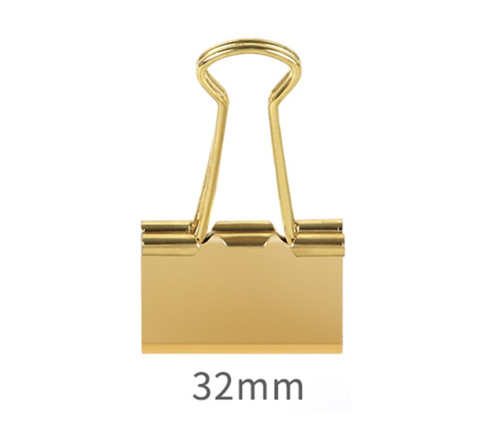 Зажим 32 мм, золото H9888