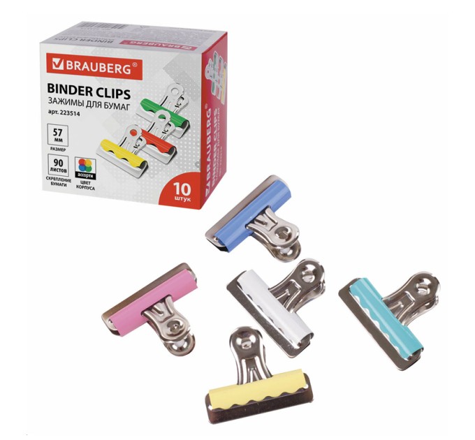 Зажим 57 мм, мощный, Бульдог 223514