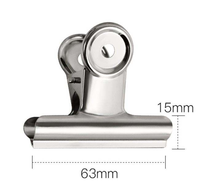 Зажим 63 мм, мощный, 12 шт/уп HJ6288