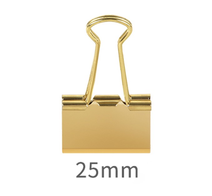 Зажим 25 мм, золото H9878