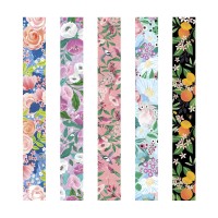 Закладка-магнит для книг 25х195 мм, «Flowers» 339177