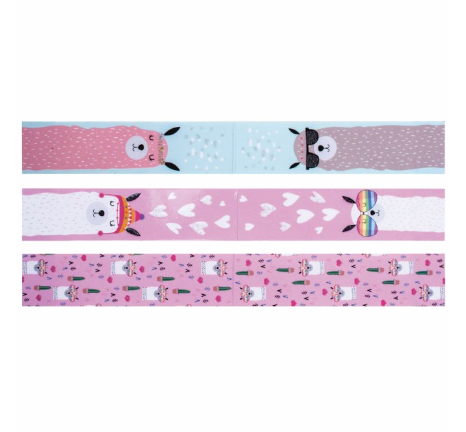 Закладка-магнит для книг 25х196 мм, «Ламы» 111642